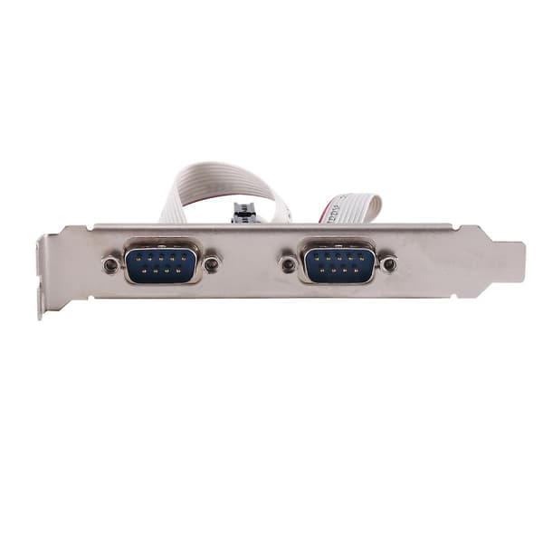 PCI-e til 2 serielle kort Native PCI-e RS232 grensesnitt Industrikontroll Datamaskin Utvidelseskort Comp