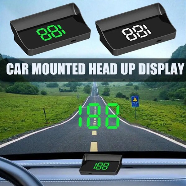 V9 Bil Head-Up Display HUD Hastighetsmåler Display Vindrute Projektor / Bil Generell Elektronikk