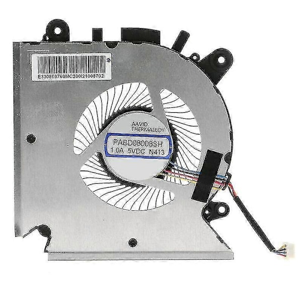 CPU-kylfläkt för GF63 MS-16R1 MS-16R2 PABD08008SH N413 E322500300A