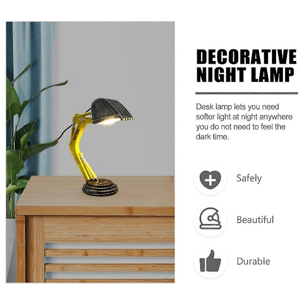 Gravemaskine Bordlampe LED Julelys Lys til Soveværelse