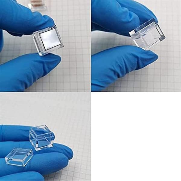 Tenn Element Sn Densitet Kub - Elements Collection Periodiska Systemet - Lab Experiment Material DIY Display, 25,4mm / 1 tum