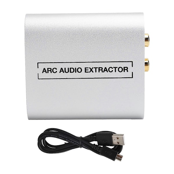 Audio Decoder ARC Exrtractor Converter Digitaalinen Teräväpiirto Multimedia Liitäntä Hopea