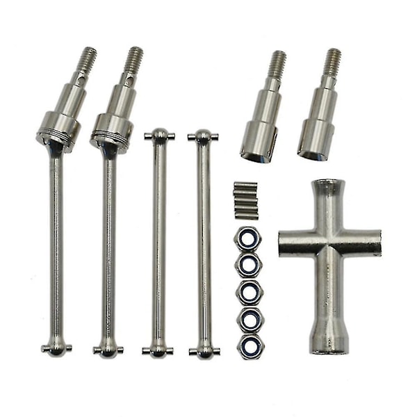Metall og drivaksel Cvd for Scy 16101 16102 16103 16201 Pro 1/16 børsteløs Rc bil oppgradering
