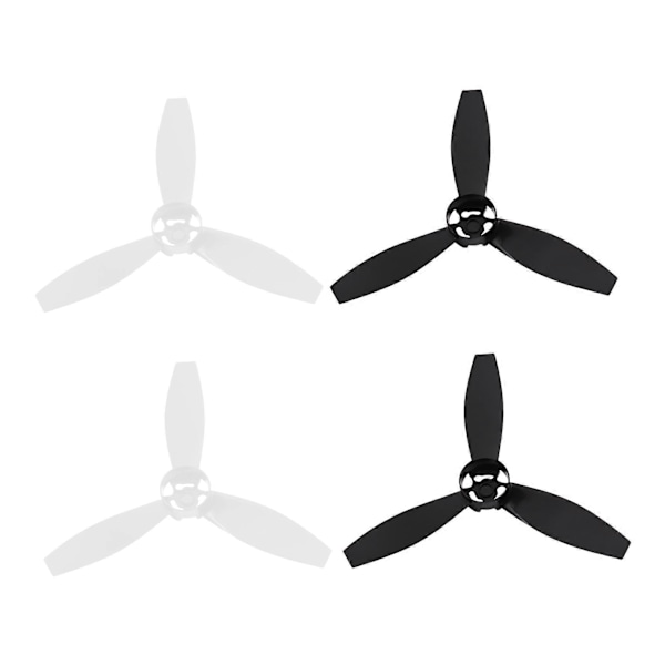 4 Propellrar Rotorblad För Parrot Bebop 2 Drönare Svart Vit