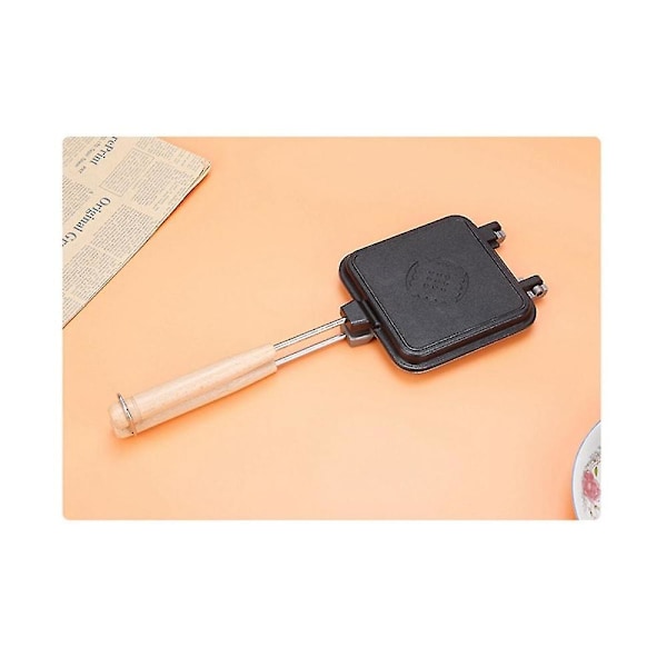 Sandwich Maker Non-stick Pandekage Maker Snack Maker Plade Let At Støbejern Til Pandekager Muffins Morgenmad Frokost