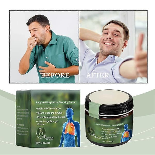 Mullein Clear Lung Repair Cream Lunge- og åndedrætsrensende creme