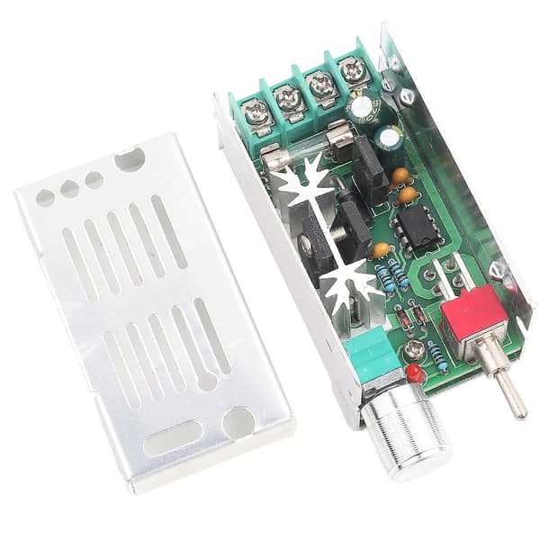 12-40V DC Børstemotor Variabel Hastighetskontroll PWM Kontroller Cw CCW Bryter