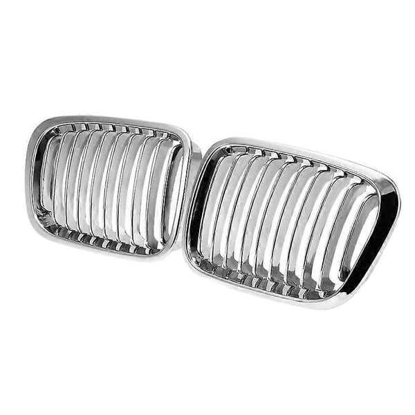 1 Par Forreste Nyre Grill Gitter Krom til - E46 325Ci 330Ci 3 Serie Coupe 2DR 1999-2002