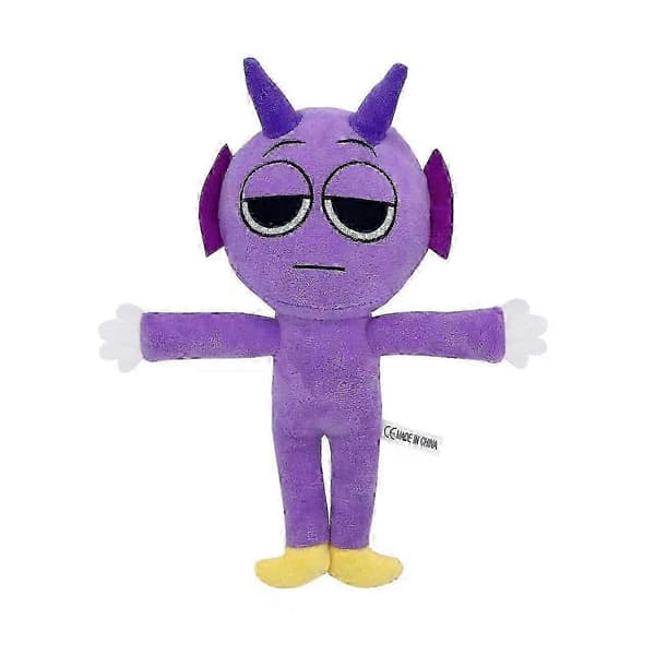 Sprunki Plyschleksak Sprunki Spel Plyschdockor Barnpresenter SZBS Light Purple