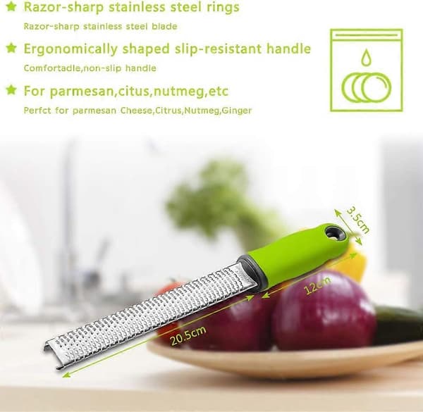 Rivejern, sitruszester og osterivejern - sitron parmesanost, for grønnsaker, frukt, sjokolade