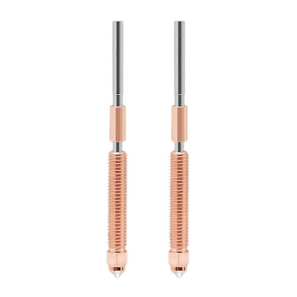 För K2 Plus Munstycke Snabbväxlingsmunstyckessats Härdat Stål Design för K2 Plus 3D-skrivare 2 st 0,8 mm
