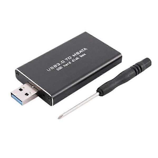 MSATA til USB USB 3.0 til MSATA SSD Kabinett USB3.0 til MSATA Kasse Harddisk Adapter M2 SSD Ekstern