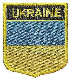 5 st Ukraina Flagga Patchar Ukraina Sköld Patchar Broderad Patch Morale Patch Applikation Fäste Krok och Ögla (emblem)