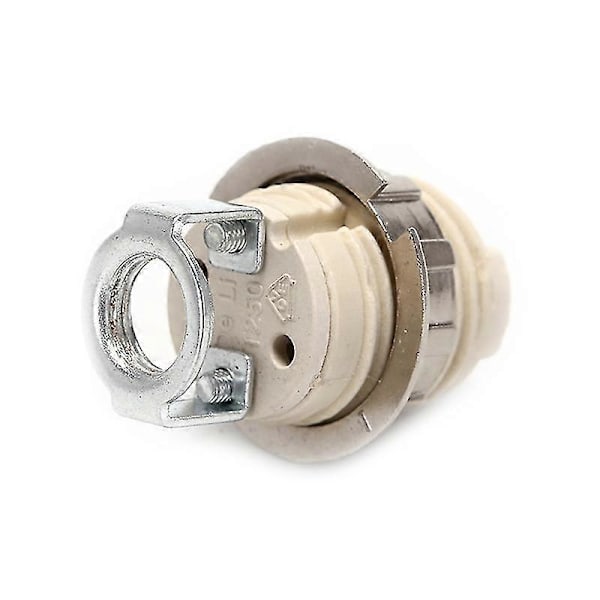 1 stk. Lysbelysningstilbehør G9 Lampekoblinger med Metal Ydre Ring med Holder