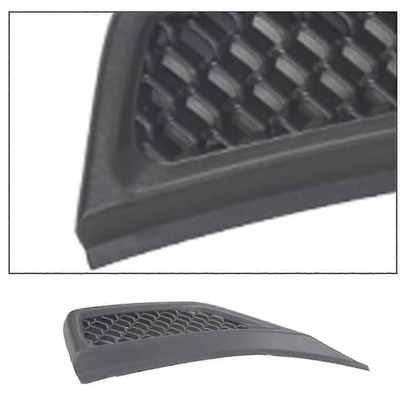 Fender Luftventil Side Marker Outlet Bezel til Jeep Wrangler JL 2018-2022 Sort js