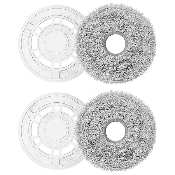 Moppeklude med Holder til T30 Pro Omni/T30 Omni/T30S/T30S Combo Robotstøvsuger Udskiftning P