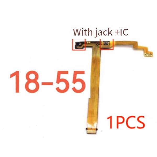 Til AF-P 18-55mm objektiv fokus flex kabel reparationsdel (med interface+IC)
