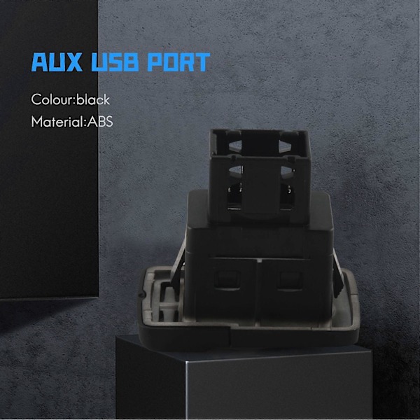 500 Panda Punto Blue ja Mediasoitin USB AUX Latausporttimoduuli Pistorasia 735547937