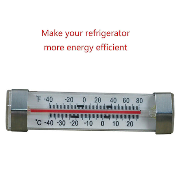 Industrielt kjøleskap/fryser-termometer, sikre temperaturindikasjoner måleområder -40-27/-40-80 F