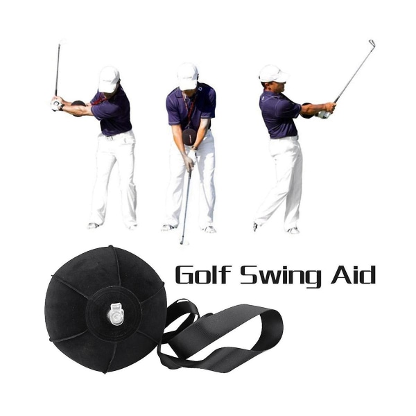 Golf Swing Trener Hjelpemidler Intelligent Assist Holdningskorrigering Trening Smart Oppblåsbar Ball