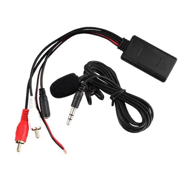 Universal Bil Bluetooth 2RCA AUX Trådlös Adapter Ljud Telefon