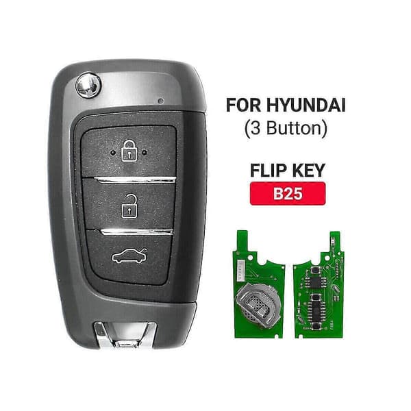 Keydiy B25 Fjernkontroll Bilnøkkel 3 Knapper For Kd900/-x2 Mini/ Urg200 Programmering