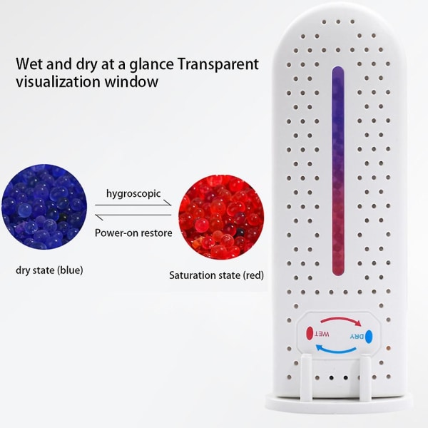 Mini Ilmakuivain Kylpyhuone Makuuhuone Kuivaava Kierrätettävä kosteudenabsorber Kannettava sisäkäyttöinen ilmankuivain