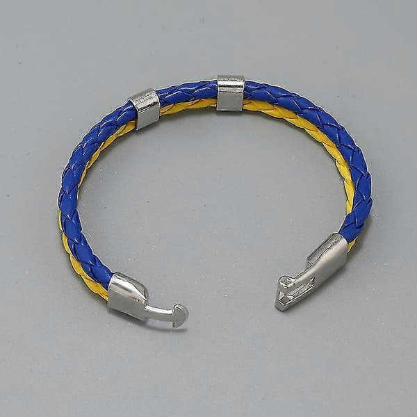 2 stk. Nyt Ukraine Flag Farve Armbånd