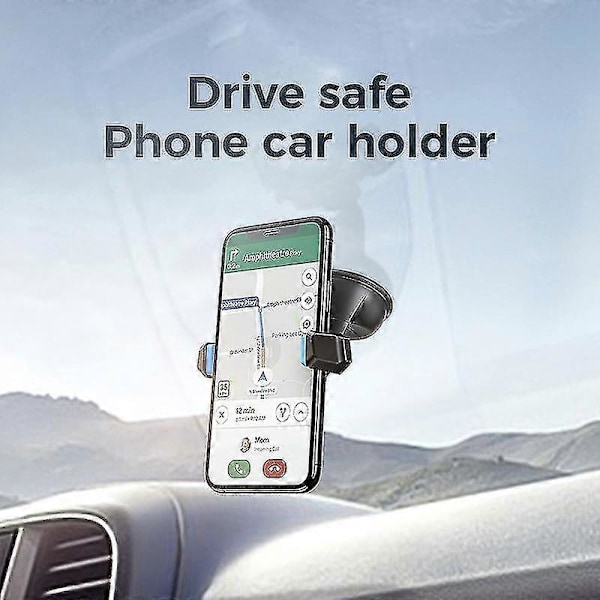 Sugekopp T-brakett Biltelefonholder Dashbord Bilbrakett Mobiltelefon Universal -Aya