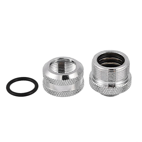 14MM Stiv Hård Rør Vandkølingssystem Kompressionsfitting - 2 stk