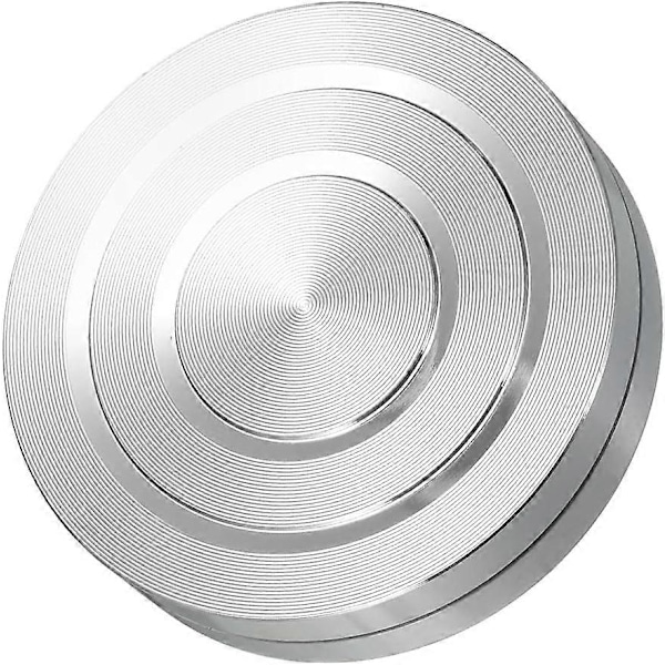 2,4-tommers roterende dreiebord med stålkulelager, ringformet Lazy Susan-base