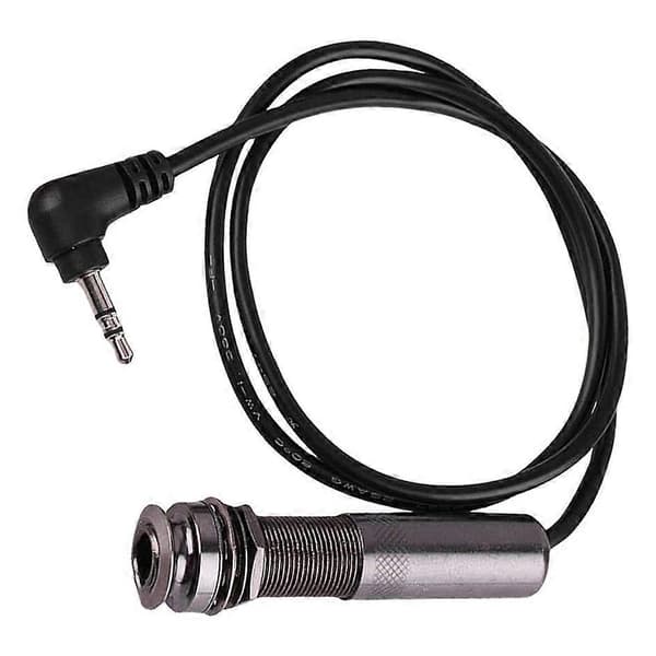 Kitara Mikrofonikaapeli Piezo-kaapeli End Pin Jack Kitara-sovitin Stereo-instrumenttikaapeli