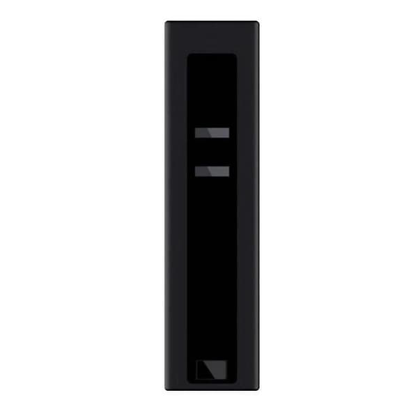 F2 Projektionstastatur Mobiltelefon Computer Universal Stemmeudsendelse Musefunktion Tastatur, sort