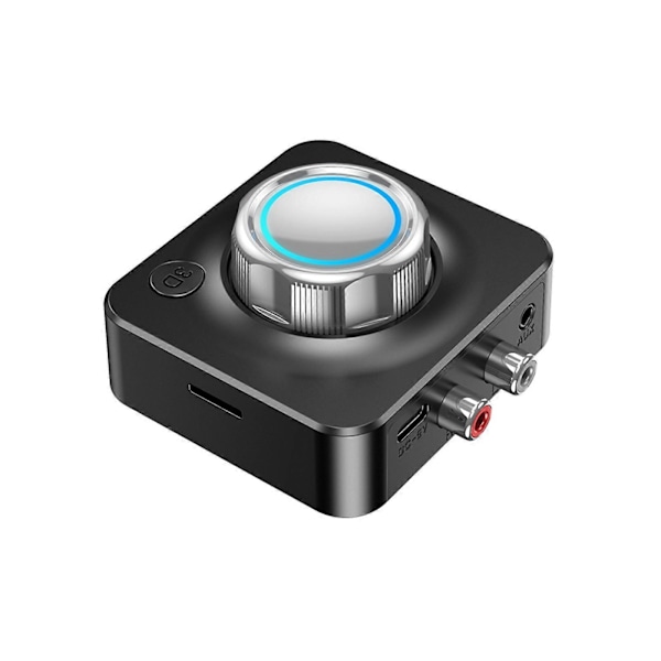 Salg Bluetooth 5.0 Audio Rca Mottaker Bluetooth 5.0 Sender Mottaker Trådløs Nfc 3.5Mm Aux Til 2 Rca Audio Adapter