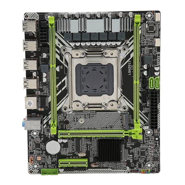 X79D 2.0 Datamaskin Hovedkort LGA2011 M.2 NVM Micro ATX Gaming Hovedkort med Dual Channel DDR3 for Xeon E5