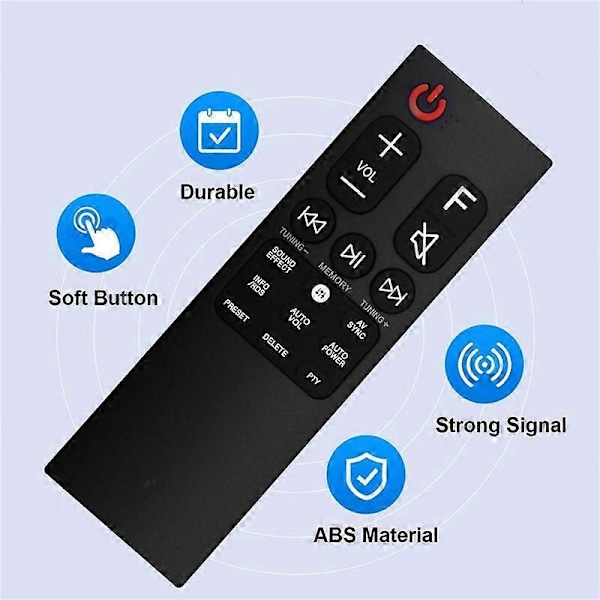 Ersättningsfjärrkontroll AKB75595312 för Soundbar SK1 SK10 SK10Y SK6 SK6Y SK8 SK8Y SK9 SK9Y