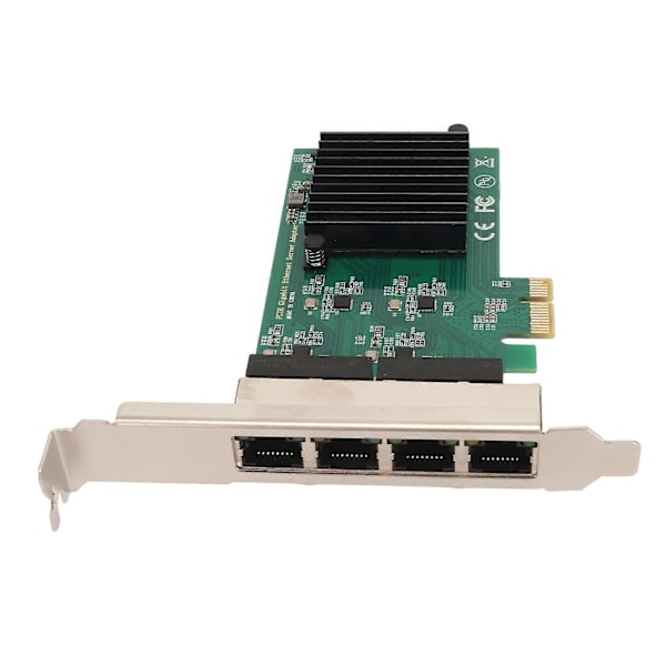 4 Port Gigabit Ethernet Kort 10/100/1000Mbps 4 RJ45 Porte Fjernopvågning Plug and Play Gigabit 4 Port NIC til PC