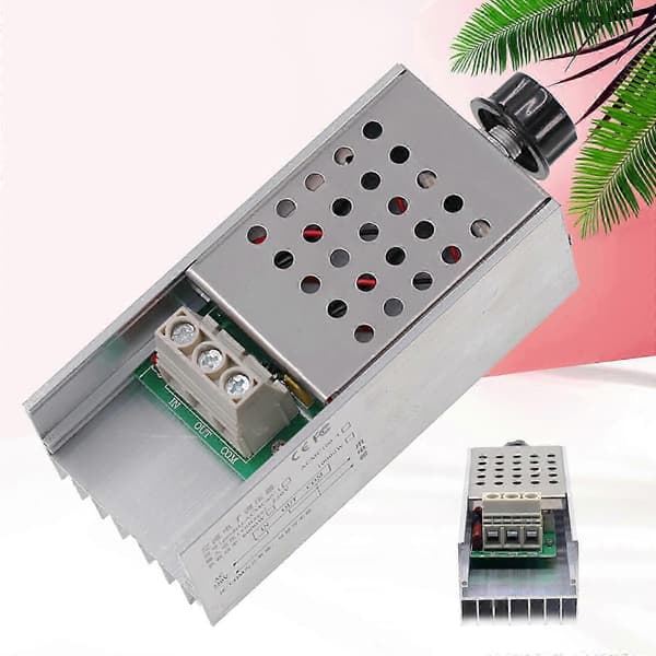 10000W 110-220V SCR Motor Hastighedsregulator Volt Regulator Lysdæmper Termostat
