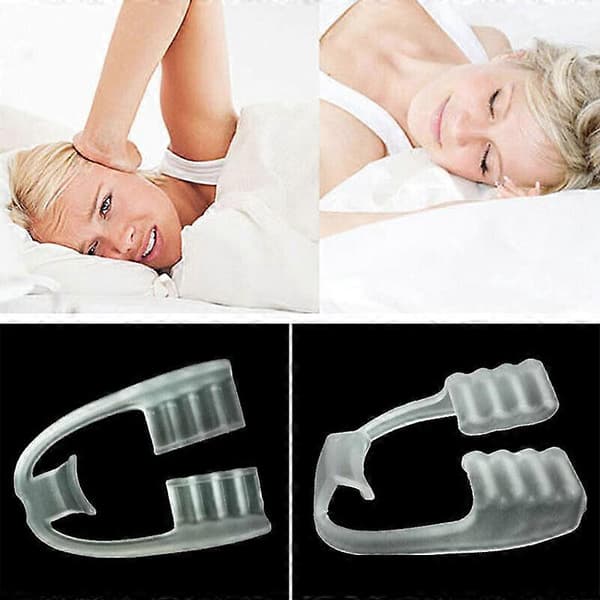 1-10X Tenner Tann Gnissing Sammenbiting Bruksisme Nattsøvn Beskyttelse Dental Munnskjerm 3pcs