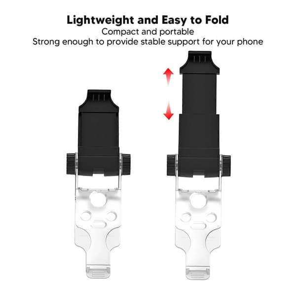 Controller Telefonholder Foldbar Justerbar Vinkel Universal Gamepad Telefon Mount Clip til XBOX One
