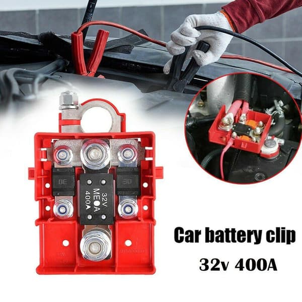 Batteristik Professional 32V/400A Bilmodifikation Højtydende Batteripolhoved til Campingvogn