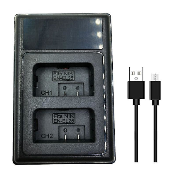 En-el25 Laturi USB Dual Akun Lataus Z 50 Z Z50 Zfc Kameran Akun Lataus En-el25 Vaihto