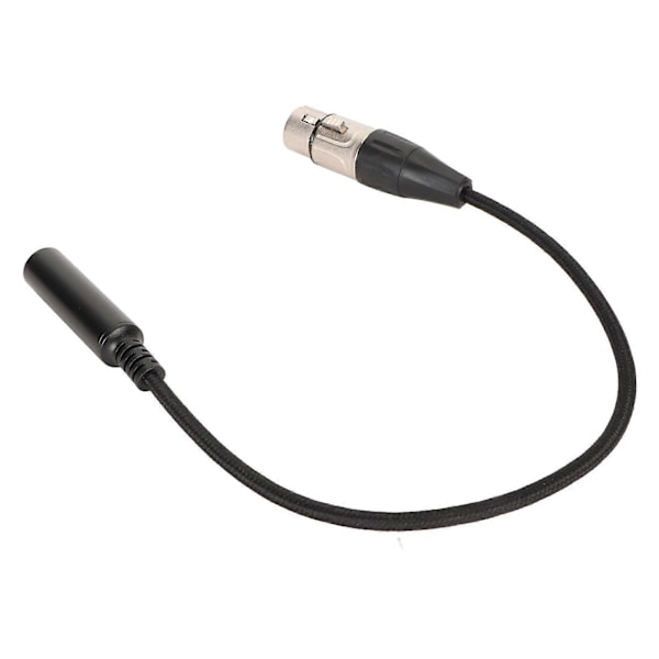 6,5 mm 1/4 tuuman naaras XLR-naaras -adapterikaapeli Balansoitu mikrofonikaapeli Neljännestuumainen TS - XLR 3-nastainen liitäntäkaapeli 30 cm