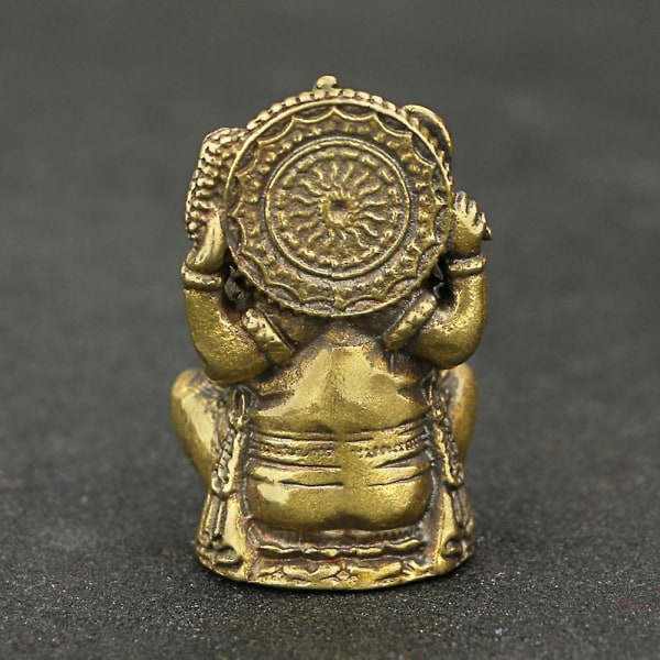 Lord Ganesha Buddhist Statue Elefantgud Skulpturer Ganesha-figurer Messing Hjemmehage Buddha des.