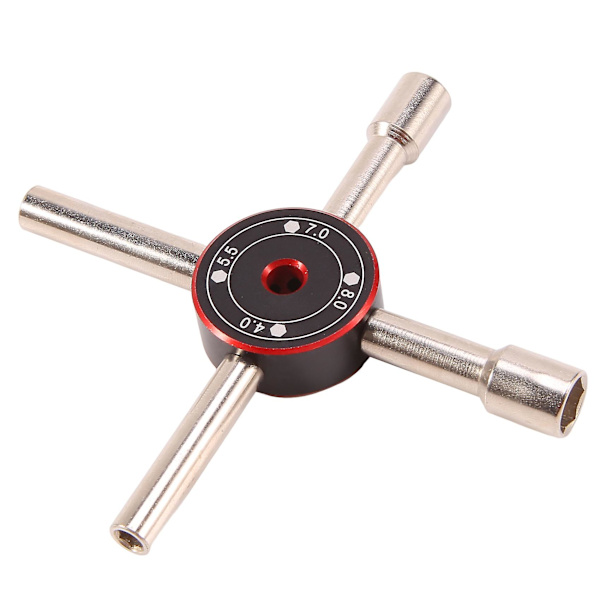 1/10 1/8 RC Værktøjer M2 M3 M5 Skrue Møde Hexagon Nøgle Ærme 4/5.5/7/8mm Til RC Modelbil Drone Boa
