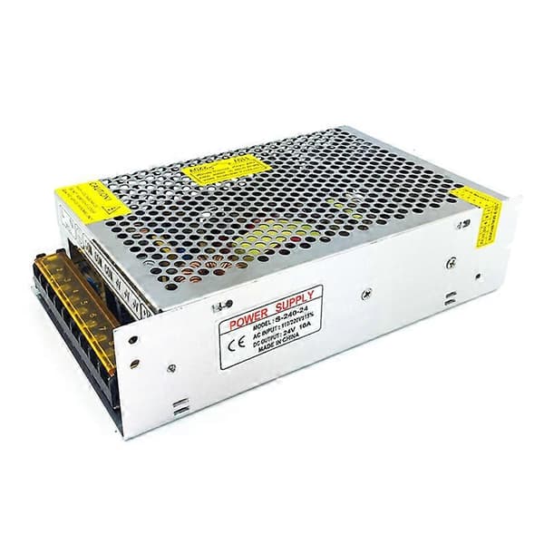 Spændingsomformer - Til LED Strips - 110V/220V AC til 12V 10A DC - 120W.