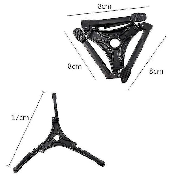 Gassbeholderbrakett Utendørs Sammenleggbar Beholderstativ Flat Gassbeholderholder Gassbeholder Komfyrstativ Brakett For Utendørs Camping Fotturer Piknik Matlaging (3 stk)