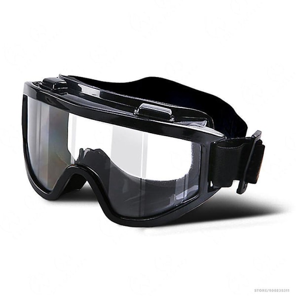 Vindtette Motocross Briller Menn Kvinner Transparente Linser Motorsykkel Briller For Dirt Bike Ski Snøscooter Snowboard