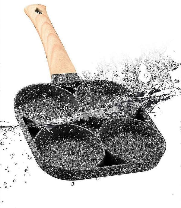 4 Koppar Non-Stick Äggstekpanna