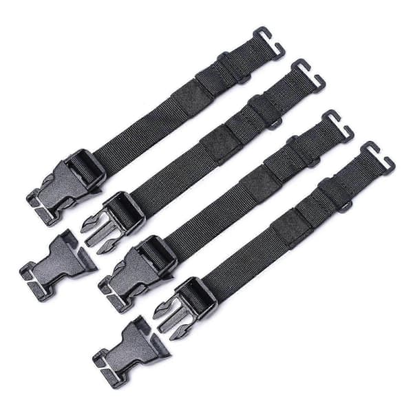 4 stk. Molle-stropper Ryggsekk Vest Adapterbelter for utendørs A